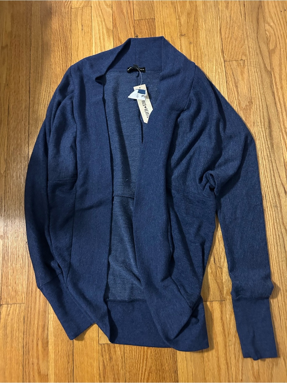 Blue Cardigan Sweater